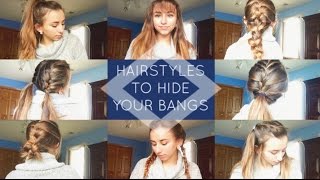 Heatless Hairstyles To Hide Your Bangs