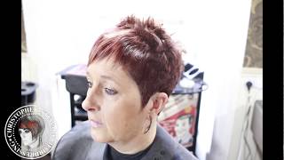 How To Cut Short Hair - Choppy Pixie Haircut