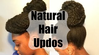 Natural Hair Updos With Marley Hair