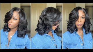 Beautiful Wig For Everyday | Outre Melted Hairline Synthetic Lace Front Wig - Arlissa |  Hairsofly