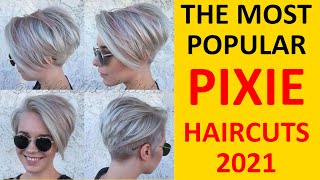 37 Modern Pixie Haircuts 2021 For Ladies 40 + 50 + 60 +