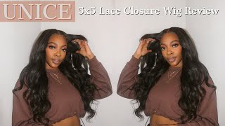 Unice 5X5 Lace Closure Wig Review | Beginner Friendly | Yamaya Mason