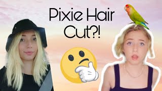 Getting My Hair Cut Vlog | Drive With Me | Long Pixie Cut