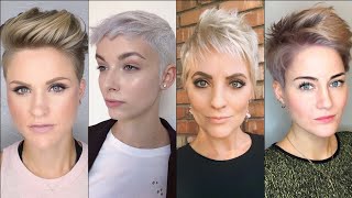Professional Pixie Haircut Ideas 20-2021 | Long Pixie Cut | Pixie-Bob Haircut With Bangs