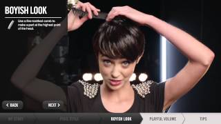 How To Create Short Hairstyles - Pixie, Boyish, Playful Volume | Redken