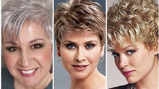 Gorgeous 2021 Short Pixie Haircut Ideas / Trendy Hair Styles For The Age Of 50 60 70 80