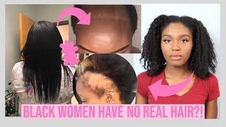 Black Women Can Never Grow Long Hair?!?