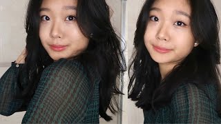 How To Style And Curl Medium Hair For Round Faces// 3 Ways