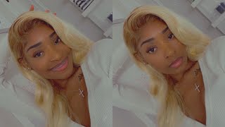 Watch Me Install This T4/613 Full Lace Wig| Jurllyshehair