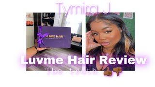 Luvme Hair Review | Watch Me Install My U-Part Wig | Honest Hair Review | The Truth | Tymira J