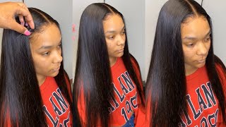 5X5 Hd Lace Closure Install ( Laid Like Frontal)  | Beginner Friendly | Ft Alexisjay Collection