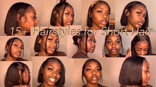 Hairstyles For Straight Short Hair L Tiana Shannell