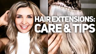 Hair Extensions: Care And Tips