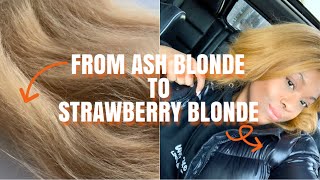 Diy: Strawberry Blonde Wig Coloration | Water Color Method | Easy Hair Coloring