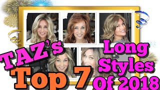 Tazs Top 7 Long Wig Styles Of 2017!   Estetica, Ellen Wille, Tony Of Beverly, Belle Madame!