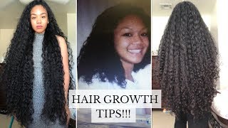 My Real Tips On Getting Long Hair!!! | Grow Your Hair The Right Way!!