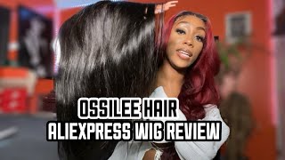 Hd Lace Wig Review | 30 Inch 250% Density Wig Unboxing | Ossilee Hair On Aliexpress |