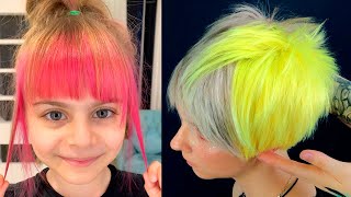 Fabulous Hair Color Transformations Ideas | Trendy Short & Medium Hair Haircuts For Women