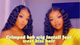 Lace Wig Customization & Install | Bob Wig | Feat. West Kiss Hair Company