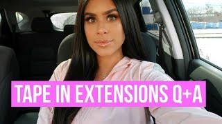 Getting 22Inch Tape In Hair Extensions