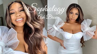 How To: Ash Brown Hair W/ Patch & Highlights Wig Tutorial (Sophiology) Very Detailed