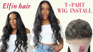 Best T-Part Wig Ever! | Elfin Hair Review
