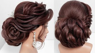 Wedding Hairstyle For Women With Long And Medium Hair.  Elegant Bridal Updos