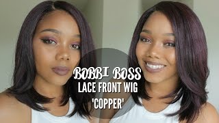 Bobbi Boss Copper Wig Review | Color 99J | Ft. Theheartsandcake90