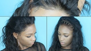 No Leave Out, No Glue On A 360 Lace Frontal Wig (Get A Natural Looking Hairline Easy) | Wowafrican