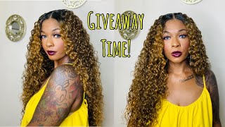 Issa Giveaway! Outre Synthetic Melted Hairline Hd Swiss Lace Front Wig - Rafaella Ft Ebonyline