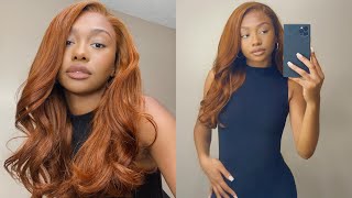 Watch Me Color + Install This Wig | Ginger Wig | Ft. Nadula Hair