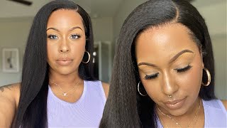 Baby This Texture & Lace!  | Kinky Straight 13X6 Lace Wig | Invisible Hd Lace | Ft. Omgherhair