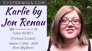 Cysterwigs Wig Review: Karlie By Jon Renau, Color: 10/26Tt (Fortune Cookie)