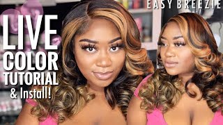 Best Pre-Plucked Glueless 6X6 Lace Closure Wig | Highlight Tutorial!✨ Ft. Westkiss Hair