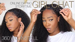 Girlchat: Online Dating In 2020 + 360 Wig Install Ft. Omgherhair | Maya Galore