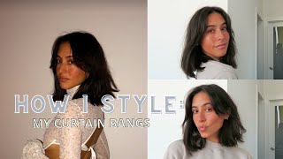 Every Day Hair With Curtain Bangs