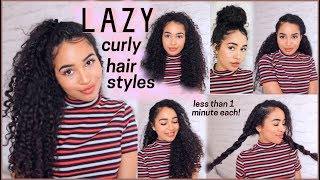9 Of The Best Curly Hairstyles For People Who Are As Lazy As Me!