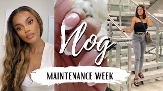 Maintenance Vlog Ft. Yolova Hair | Wig Review | How To Install A Wig Using Bald Cap Method
