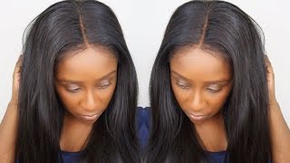 How To Make Your 360 Lace Wig Look Real | No Got2B Gel, Glue, Or Tape | Ft China Lace Wigs