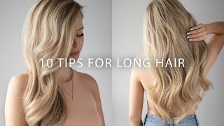 How To Grow Your Hair Long + Healthy ‍♀️ 10 Easy Tips