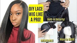 How To Make A Lace Closure Wig That Looks Like A Frontal Detailed Tutorial Diy!