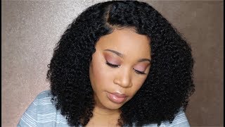 Styling Kinky Curly Hair I 360 Lace Frontal Bob Wig I Ywigs