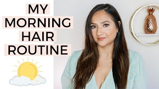 My Morning Hair Care Routine For Hair Loss