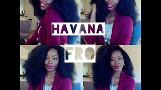 Unboxing The Havana Fro | Long Natural Hair Wig: Natural Hair Protective Style| Msnaturallymary