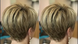 Textured Short Haircut Tutorial | Short Layered Haircut For Women | Long To Short Haircut
