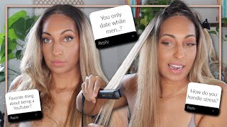Chit Chat Grwm Q+A Edition | Luvme Hair T-Part Wig Styling | Cassiethatgirl
