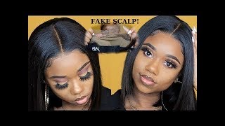 Fake  Scalp Method Wig| No Stocking Cap|Realistic Beginner Friendly|Hairvivi