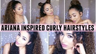 Ariana Grande Inspired Curly Hairstyles!