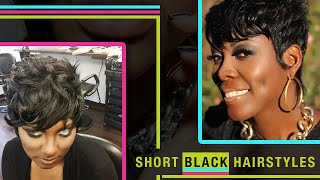 Short Black Hairstyles - Short Hair Cuts For Black Women