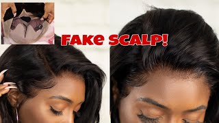 What Lace Sis? No Plucking! No Bleaching! Best Fake Scalp Wig Periodt Ft. Evawigs